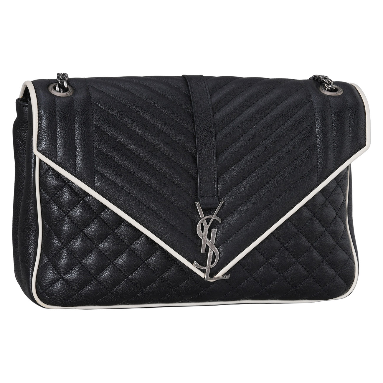 YVES SAINT LAURENT(USED)생로랑 앙브로프 체인 숄더백 라지